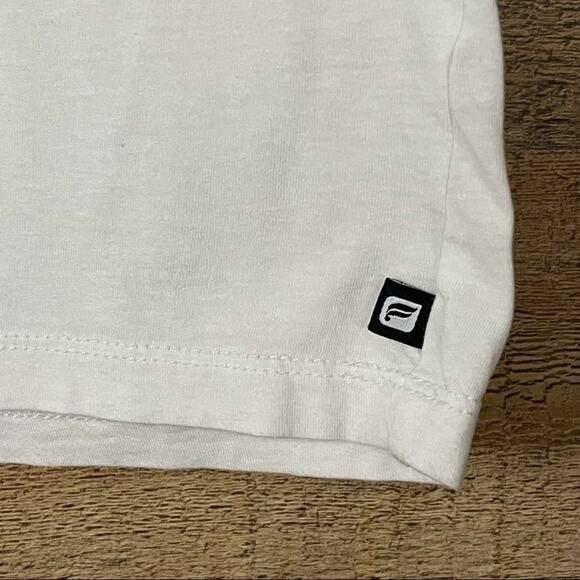 Fabletics White and Black Mesh Tank Top - Picture 2 of 7